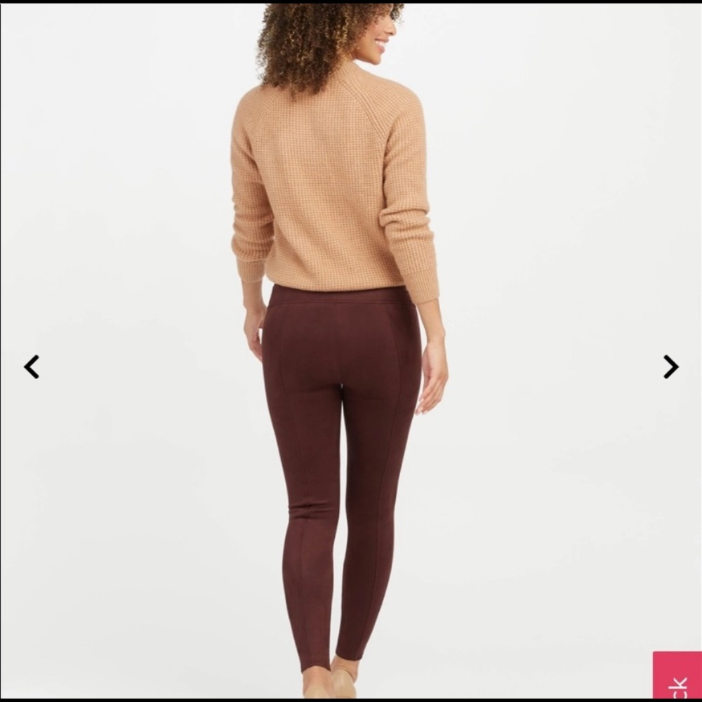 Spanx Faux Suede Leggings